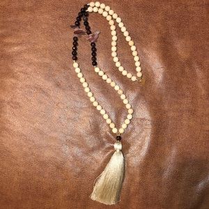 Love, Poppy tassel necklace